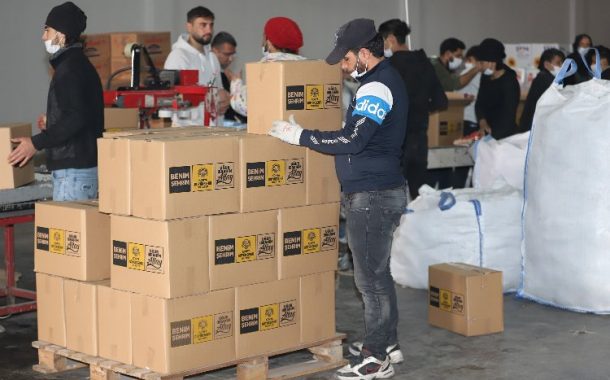 Konya'dan Hatay'a Ramazan kolileri yola çıktı